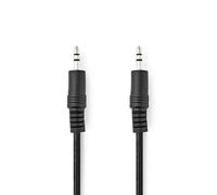 Cavo audio Nedis CAGL22000BK20 3.5mm maschio-maschio 2 m nero rivestimento CCS