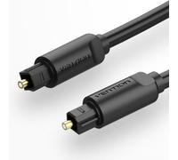 Cavo Audio Ottico Vention BAEBJ 5m Nero Toslink Maschio a Maschio Oro 24K