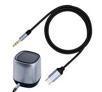 Cavo audio per auto, cavo audio stereo ausiliario - Cavo ausiliario, cavo stereo per cuffie da tipo C a 3,5 mm, cavo audio per auto per stereo per auto, stereo domestico, altoparlante, cuffie