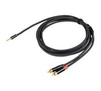 Proel CHLP215LU3 Cavo audio con nodo a Y Jack stereo 3.5mm a 2x spina RCA 3mt.