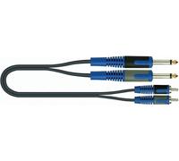 Cavo - Audio - Quiklok Rksa/130-5 Cavo Adattatore Rca Jack 6,3 5mt