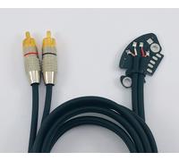 Cavo audio rca giradischi Technics SL 1200 1210 MK2 MK3 MK5, 125 cm 49 inch
