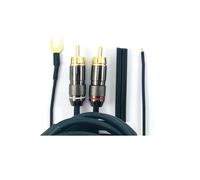 Cavo audio rca per giradischi THORENS con massa phono GND cable - 150 cm