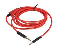 Cavo audio rosso per cuffie da gioco compatibile con Logitech ASTRO A10, A40 e A40 TR, cavo di ricambio per cuffie con controllo mute S