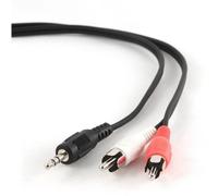 Cavo Audio Stereo Gembird 3.5mm a 2xRCA Maschio/Maschio 2.5m
