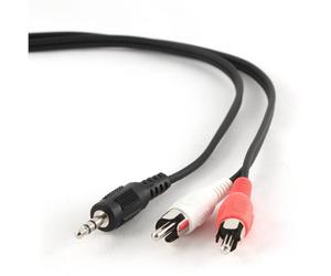 Cavo audio stereo Gembird CCA-458 da 3,5 mm a 2xRCA maschio/maschio 1,5 m