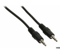 Cavo audio stereo Maschio da 3.5 mm 1.50m nero - 10 pezzi