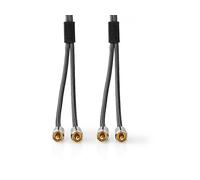 CAVO AUDIO STEREO NEDIS audio stereo RCA, Cavo