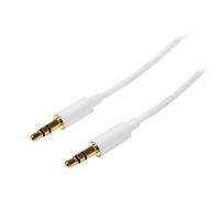 Startech Cavo Audio Da 3.5mm Bianco One Size White