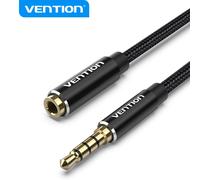 Cavo audio stereo Vention - Jack da 35 mm maschio a femmina - Lunghezza 5 m - Nero