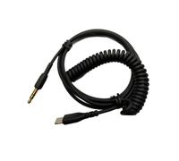 Cavo Audio Tipo C a 3.5mm 2M Molla Elastico Design per Uso Cuffie