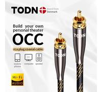 Cavo audio TODN da maschio a maschio Cavo RCA coassiale SPDIF Premium da 75Ω per soundbar CD DVD TV digitale