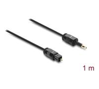 Cavo audio Toslink Delock 1 m nero