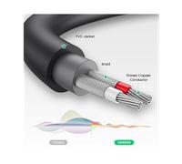 UGREEN Cavo 2RCA Femmina a Jack Maschio Adattatore RCA (20cm)