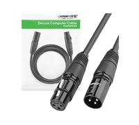 CAVO AUDIO UGREEN 6957303802456, XLR Femmina - XLR Maschio, 5 m