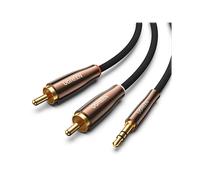 CAVO AUDIO UGREEN AV170, jack da 3,5 mm - RCA, 2 m