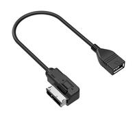 Cavo audio USB AUX per interfaccia Audi AMI, compatibile con modelli A4L, A5, A8, Q5, Plug and Play, per riproduzione musicale e trasferimento dati in auto