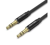 Cavo Audio Vention BAXBD Jack 3.5 Maschio-Maschio 0.5m Alluminio Oro TPE Nero