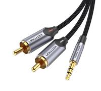 Cavo Audio Vention BCNBI 3,5mm Maschio a 2 RCA Maschio 3m Grigio