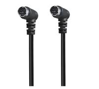 Cavo Audio Video Mini DIN 7 Pin A Gomito Da 90 Gradi, Cavo Terminale S-Video A 7 Core Maschio-maschio For Computer, DVD(3m,7P M-M 2 x Elbow)