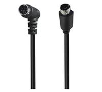 Cavo Audio Video Mini DIN 7 Pin A Gomito Da 90 Gradi, Cavo Terminale S-Video A 7 Core Maschio-maschio For Computer, DVD(3m,7P MM Straight-Elbow)