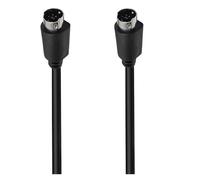 Cavo Audio Video Mini DIN 7 Pin A Gomito Da 90 Gradi, Cavo Terminale S-Video A 7 Core Maschio-maschio For Computer, DVD(3m,7P M-M 2 x Straight)