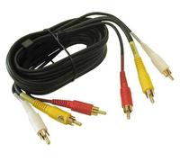 Cavo audio video RCA maschio/maschio da 1,5 m