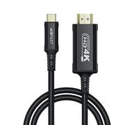 Cavo audio-video USB-C - HDMI 4K 60Hz HDR 1,8 m - nero