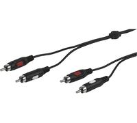 Cavo audio da 2 RCA maschio a 2 RCA maschio
