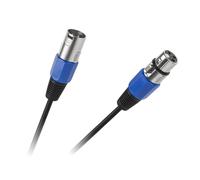 CAVO AUDIO XLR 3 POLI MASCHIO-FEMMINA 10m