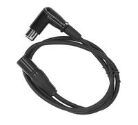 Cavo Audio XLR a 3 Pin Bilanciato Maschio-femmina per Microfono a Gomito 1 M per Strumenti Elettronici Console di Missaggio