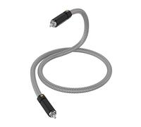 Cavo audiofilo per subwoofer 75 Ohm Cavo coassiale digitale RCA 6N OCC in rame Multi-schermato con connettore RCA placcato in argento per subwoofer, amplificatori, TV, audio HiFi (HTD4RCA2m)