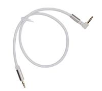 Cavo Ausiliario Ad Angolo Retto da 3,5 Mm a 3,5 Mm Cavo Audio per Cuffie Stereo Mini Jack Maschio a Maschio Cavo Ausiliario Compatibile con Laptop, Smartphone, PC, Tablet, (1M)