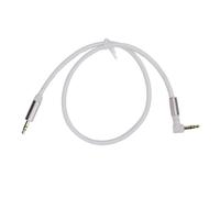 Cavo Ausiliario Intrecciato in Nylon da 3,5 Mm, Cavo Ausiliario Intrecciato Maschio-maschio da 3,5 Mm, Cavo Audio da 3,5 Mm Ad Angolo Retto di 90 Gradi Compatibile con Cuffie,
