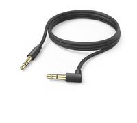 CAVO AUSILIARIO, JACK DA 3,5 MM - JACK DA 3,5 MM, ANGOLO 90°, 2M, NERO