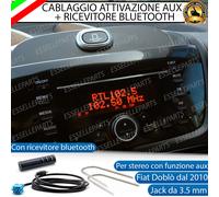 CAVO AUX + BLUETOOTH STEREO FIAT DOBLO' DAL 2010 CON STEREO DELPHI