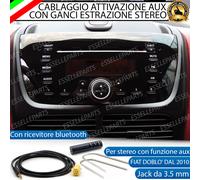 CAVO AUX + BLUETOOTH STEREO FIAT DOBLO' DAL 2010 SENZA STEREO DELPHI