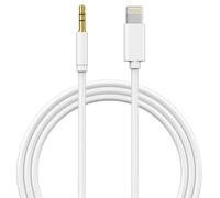 Cavo AUX certificato Apple MFi per iPhone, cavo audio stereo maschio da Lightning a 1/8 di pollice per iPhone 14 13 12 11 XS XR X 8 per altoparlanti/autoradio/cuffie