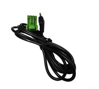 Cavo AUX da 3,5 mm, 150 cm, cavo di interfaccia audio a 12 pin, adattatore per cavo di prolunga per autoradio, installazione diretta, resistente all'usura, per Honda 2002-2006