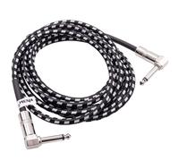 Cavo AUX da 3m per prese audio da 6,35mm - con connettori jack angolari