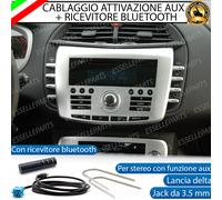 CAVO AUX + KIT SMONTAGGIO + BLUETOOTH STEREO LANCIA DELTA MK2 RETROFIT MP3