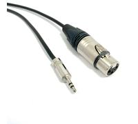 Cavo Aux Microfono Neutrik, da Jack 3,5 Stereo a Cannon XLR