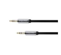 Cavo AUX Mini Jack da 3,5 mm, 1,5 m, con connettore a spirale KrugerMatz.