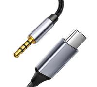 cavo aux usb c a 3.5mm Jack cavo audio 1m,Per audio per auto, altoparlanti e cuffie, Samsung Galaxy S23, S22, S20, Android, iPad, cuffie, ecc. Cavo aux type c a cavo jack da 3,5 mm