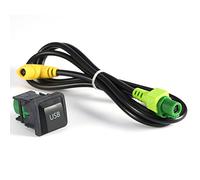 Cavo Aux USB KIMISS, Cavo di prolunga USB con interruttore a bilanciere in linea per RCD510 RNS315 MK6 MK5