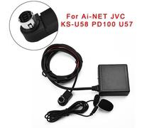 Cavo Aux W/ Microfono for Alpine Ai-Net JV-C-KS-U58 PD100 U57 Alta Qualità US