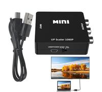Cavo AV Para TV, Convertidor de Audio, Cavo Adaptador De Vídeo 1080P Adaptador AV - Adaptador De TV A AV, Convertidor De AV A Componentes Para Familiares, Amigos Y Hogar