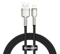 Cavo Baseus Cafule 1 m Lightning USB A Nero Alta Velocità 2.4A