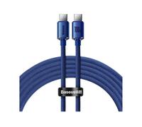 Cavo Baseus Crystal Shine CAJY000603 1,2 m USB-C USB-C 100 W intrecciato blu