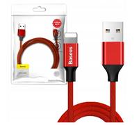 Cavo Baseus Yiven Lightning da 1,8 m 2A (rosso)